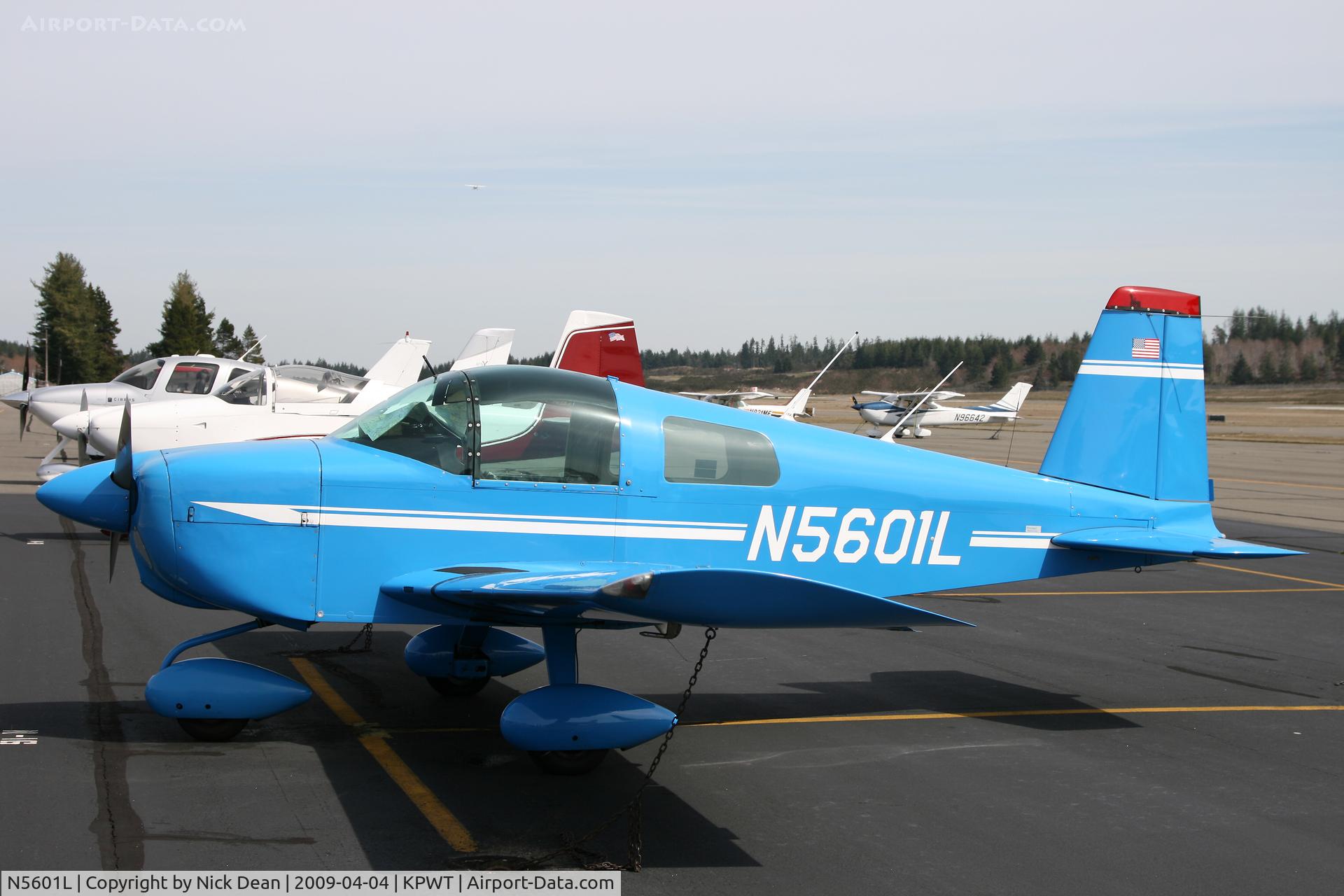 N5601L, 1968 American AA-1 Yankee C/N AA1-0003, KPWT