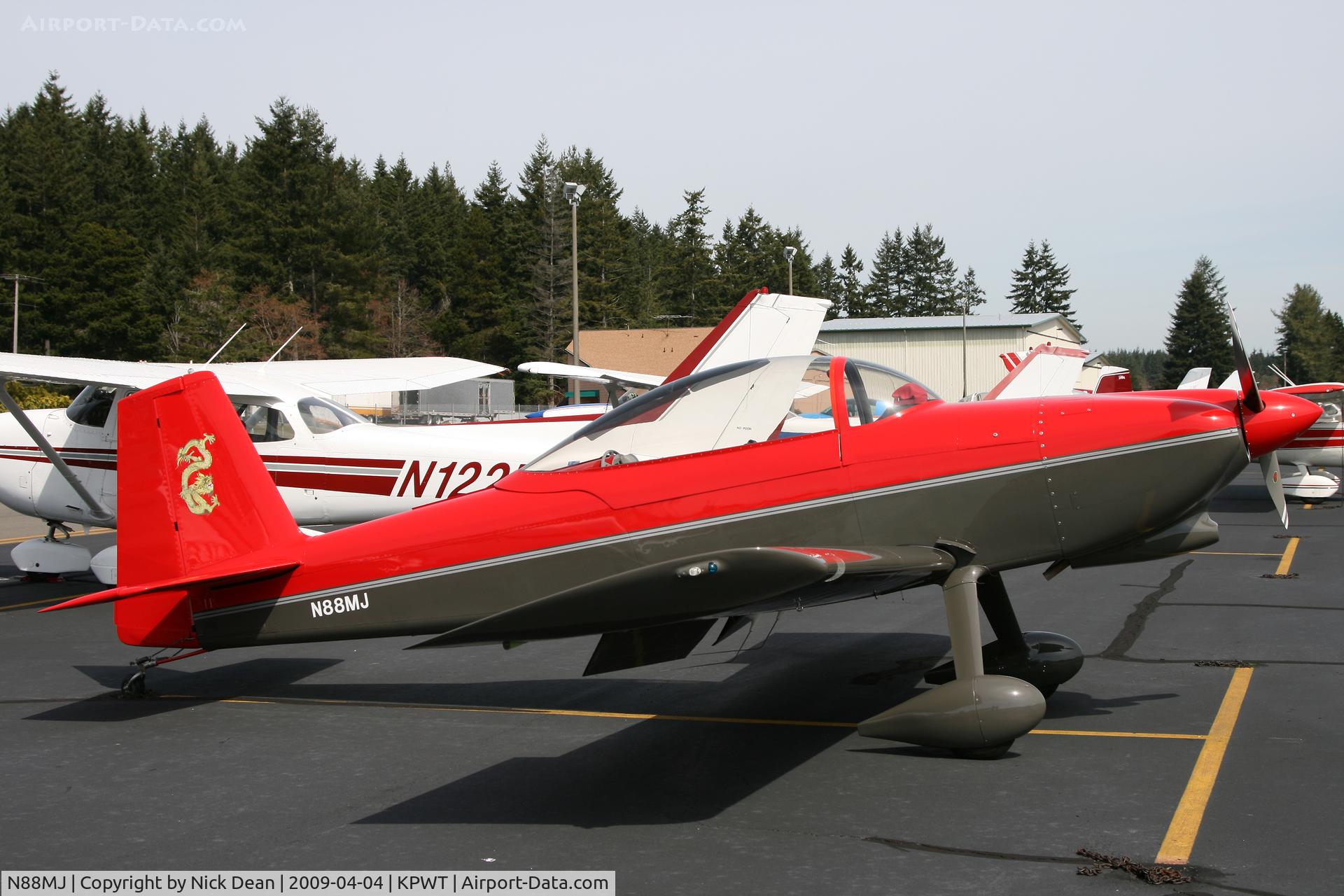 N88MJ, Vans RV-8 C/N 80591, KPWT