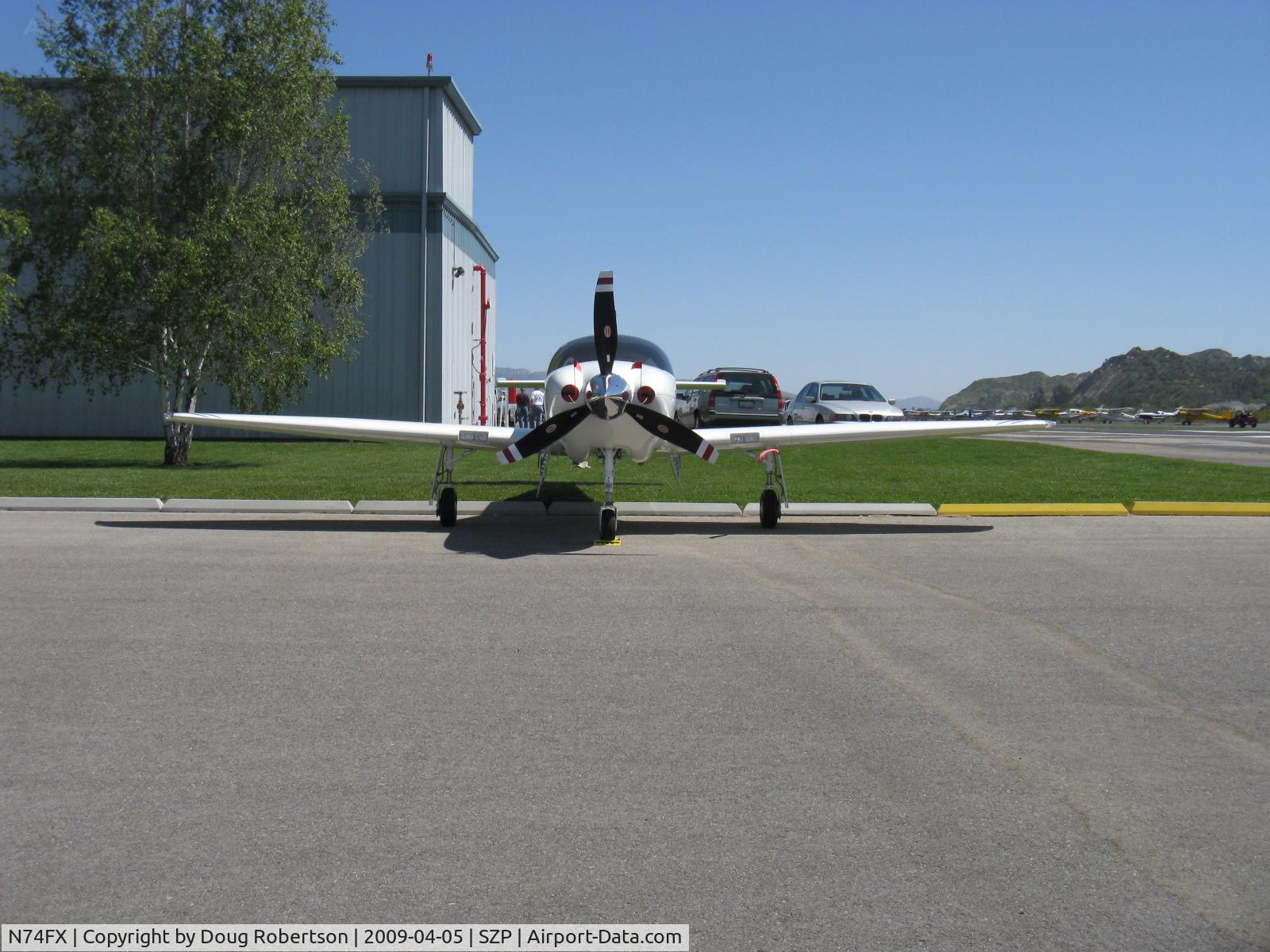 N74FX, 2007 Lancair Legacy C/N L2K-283, 2007 Larson LANCAIR LEGACY, Continental IO-550 300 Hp speedster,
