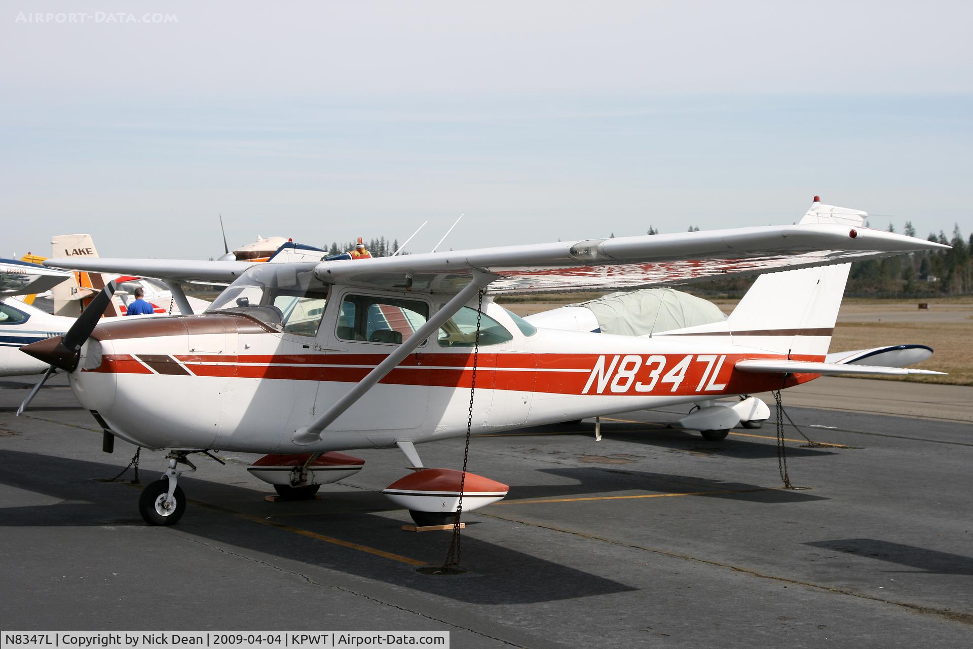 N8347L, 1968 Cessna 172I C/N 17256547, KPWT