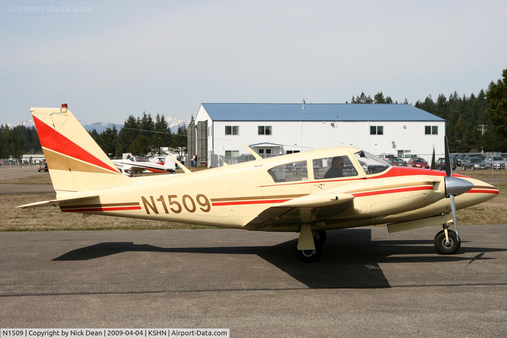 N1509, 1965 Piper PA-30-160 Twin Comanche Twin Comanche C/N 30-798, KSHN