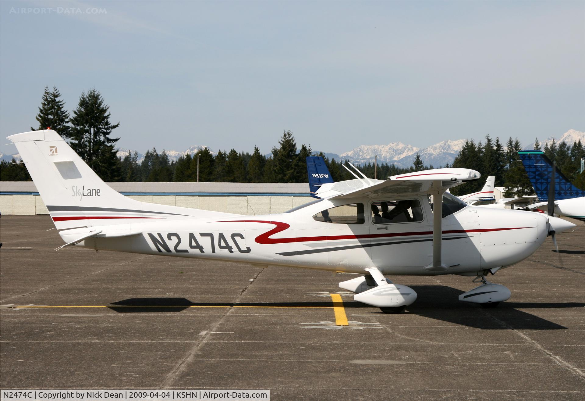 N2474C, 2001 Cessna 182T Skylane C/N 18280978, KSHN