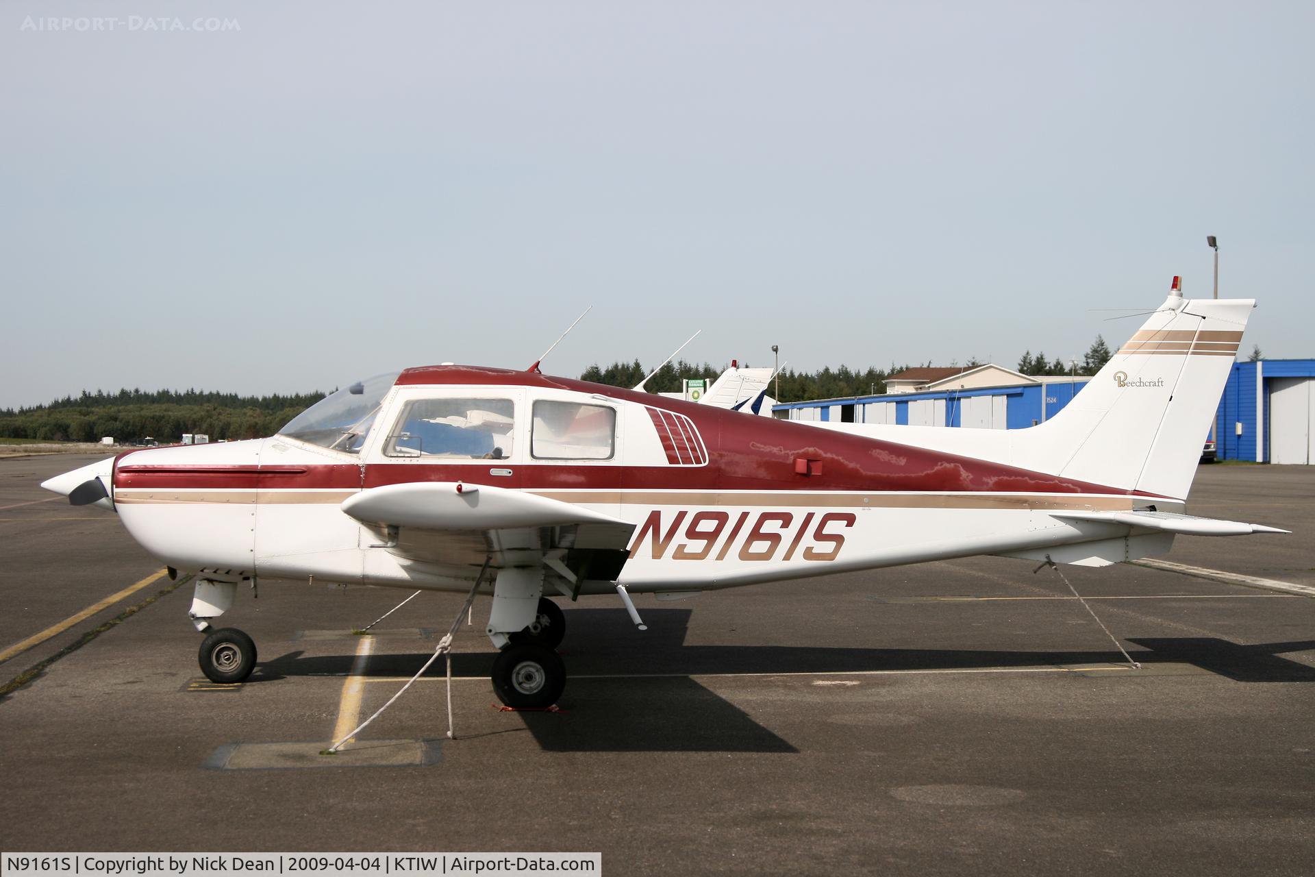 N9161S, 1975 Beech B19 Sport 150 C/N MB-785, KTIW