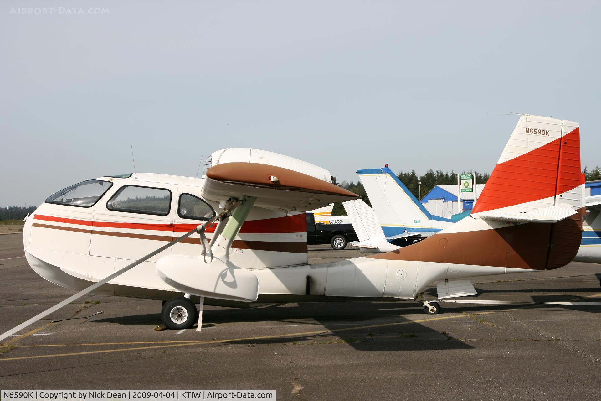 N6590K, 1947 Republic RC-3 Seabee C/N 863, KTIW