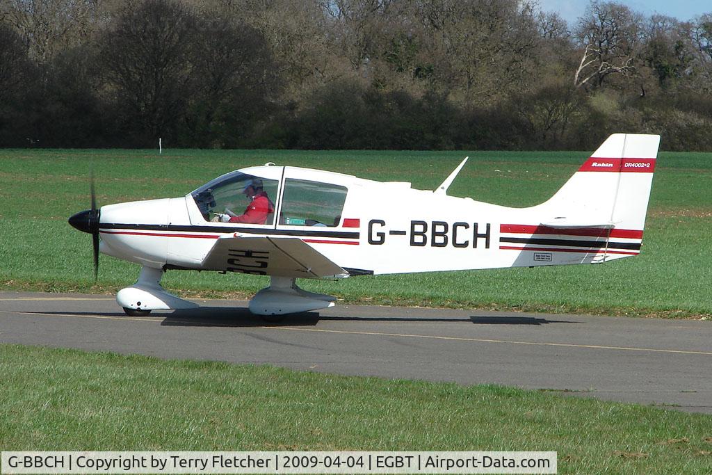 G-BBCH, 1973 Robin DR-400-120 Dauphin 2+2 C/N 850, Robin 400 about to depart from Turweston