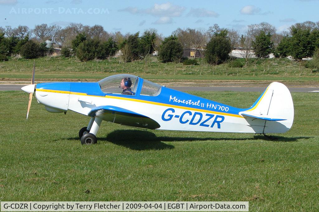 G-CDZR, 2006 Nicollier HN-700 Menestrel II C/N PFA 217-13773, Menestrel II at Turweston
