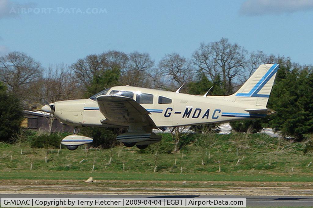 G-MDAC, 1982 Piper PA-28-181 Cherokee Archer II C/N 28-8290154, Piper PA-28-181 at Turweston
