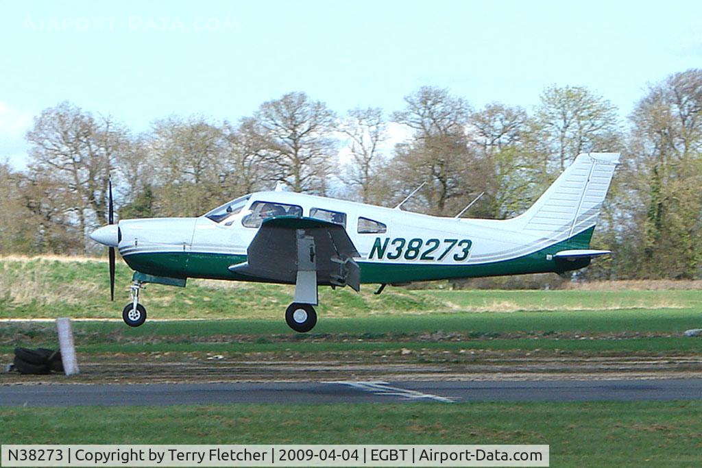 N38273, 1977 Piper PA-28R-201 Cherokee Arrow III C/N 28R-7737086, Piper Pa-28RT-201T at Turweston