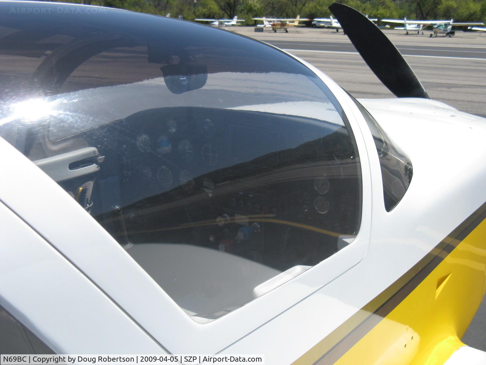 N69BC, 1987 Stoddard-Hamilton Glasair SHA C/N 567R, 1987 Bingham SHA-GLASAIR, Lycoming IO-320, panel