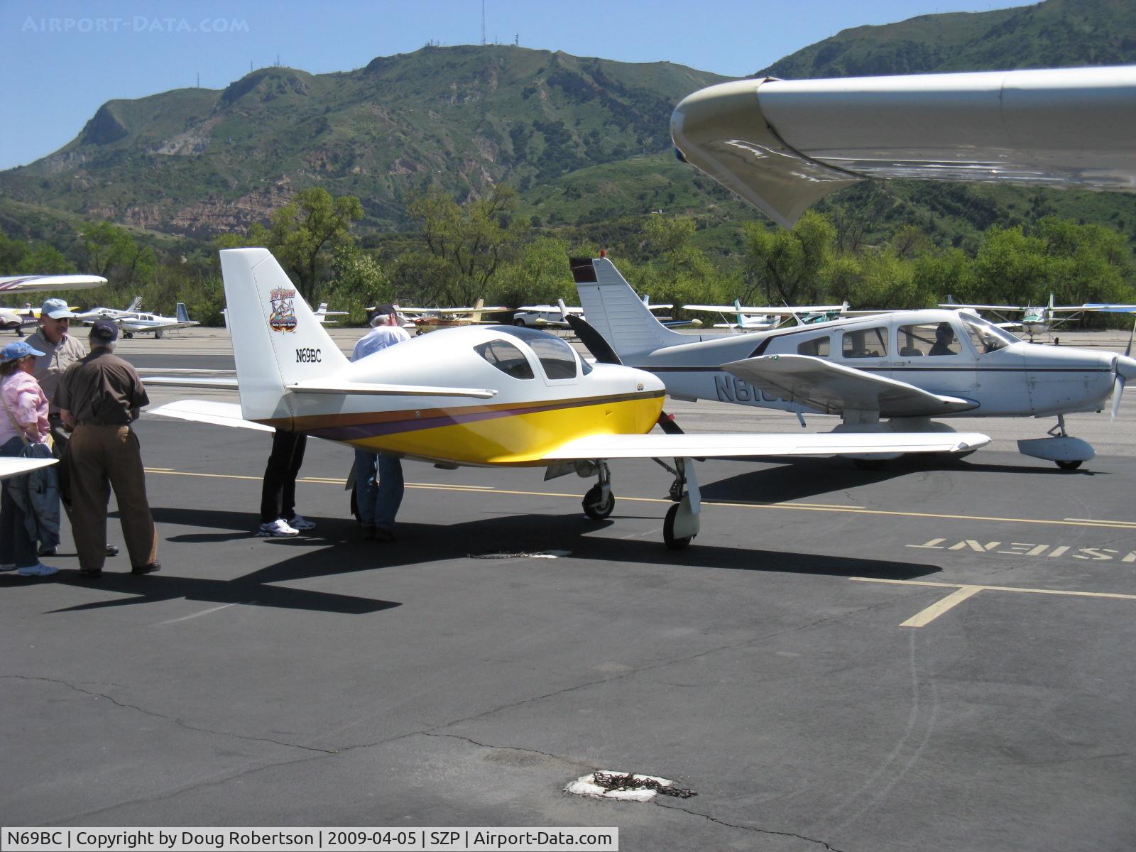 N69BC, 1987 Stoddard-Hamilton Glasair SHA C/N 567R, 1987 Bingham SHA-GLASAIR, Lycoming IO-320