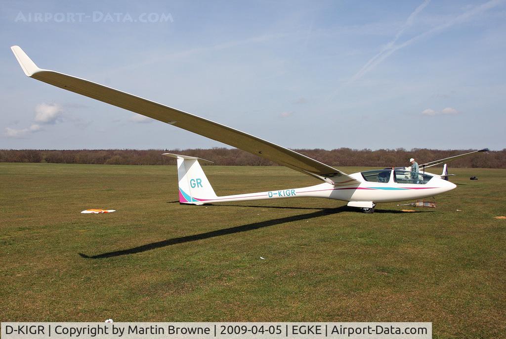 D-KIGR, 1988 Schleicher ASH-25E C/N 25035, Now UK based