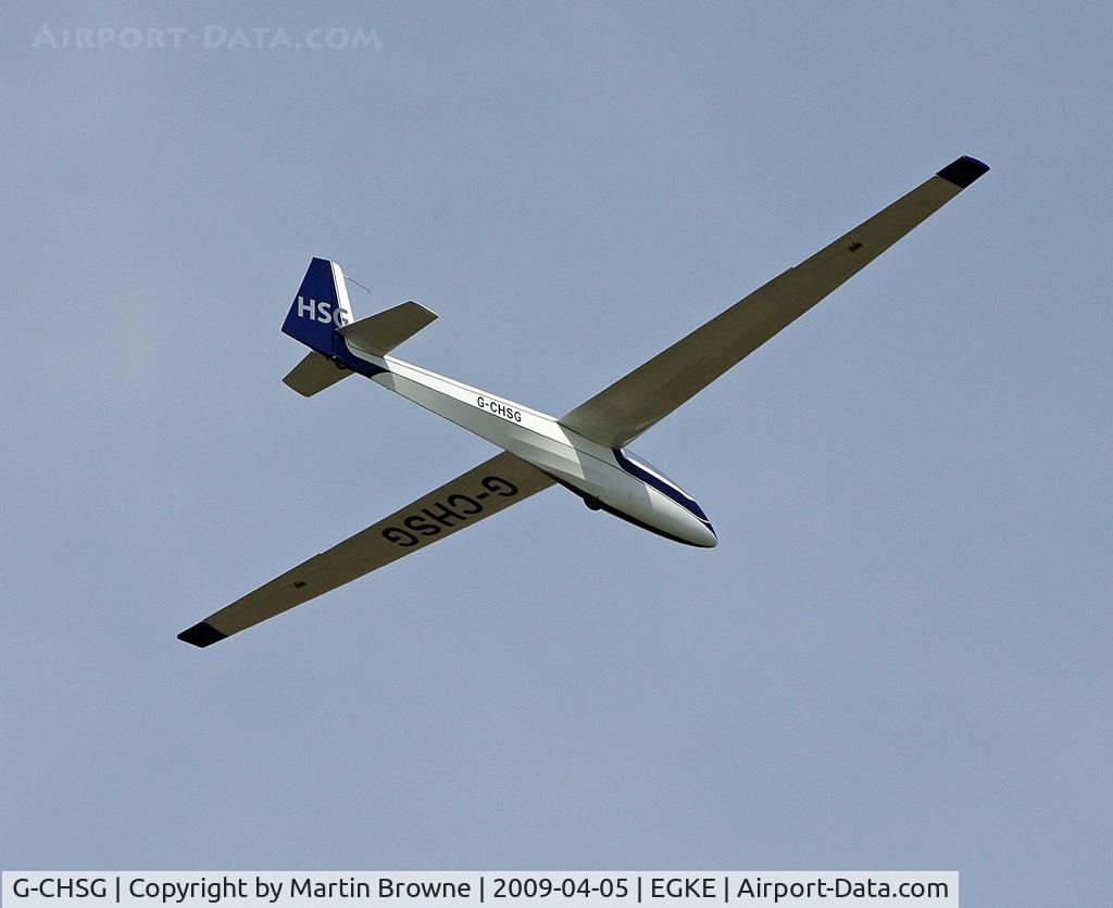 G-CHSG, Scheibe SF-27A Zugvogel V C/N 6103, Classic glider