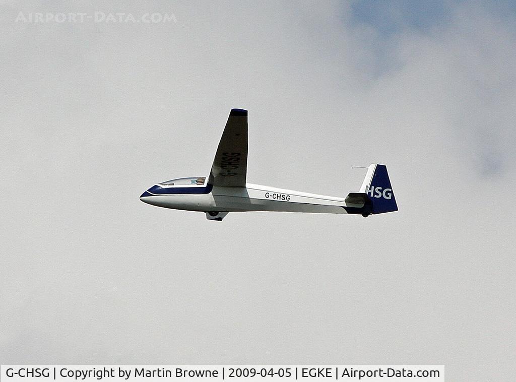 G-CHSG, Scheibe SF-27A Zugvogel V C/N 6103, Classic glider