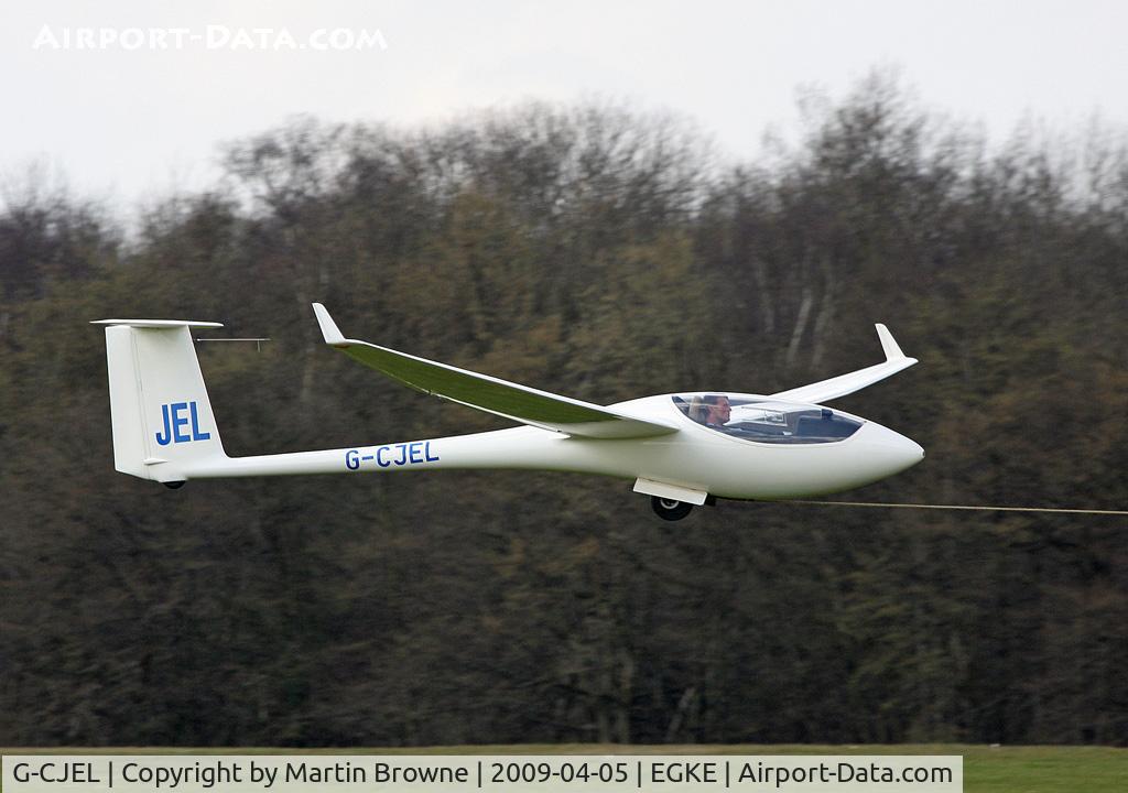 G-CJEL, Schleicher ASW-24 C/N 24044, Launching