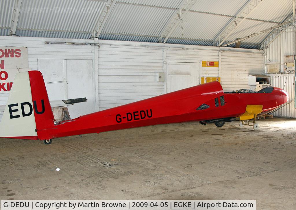 G-DEDU, Schleicher ASK-13 C/N 13613, Being restored