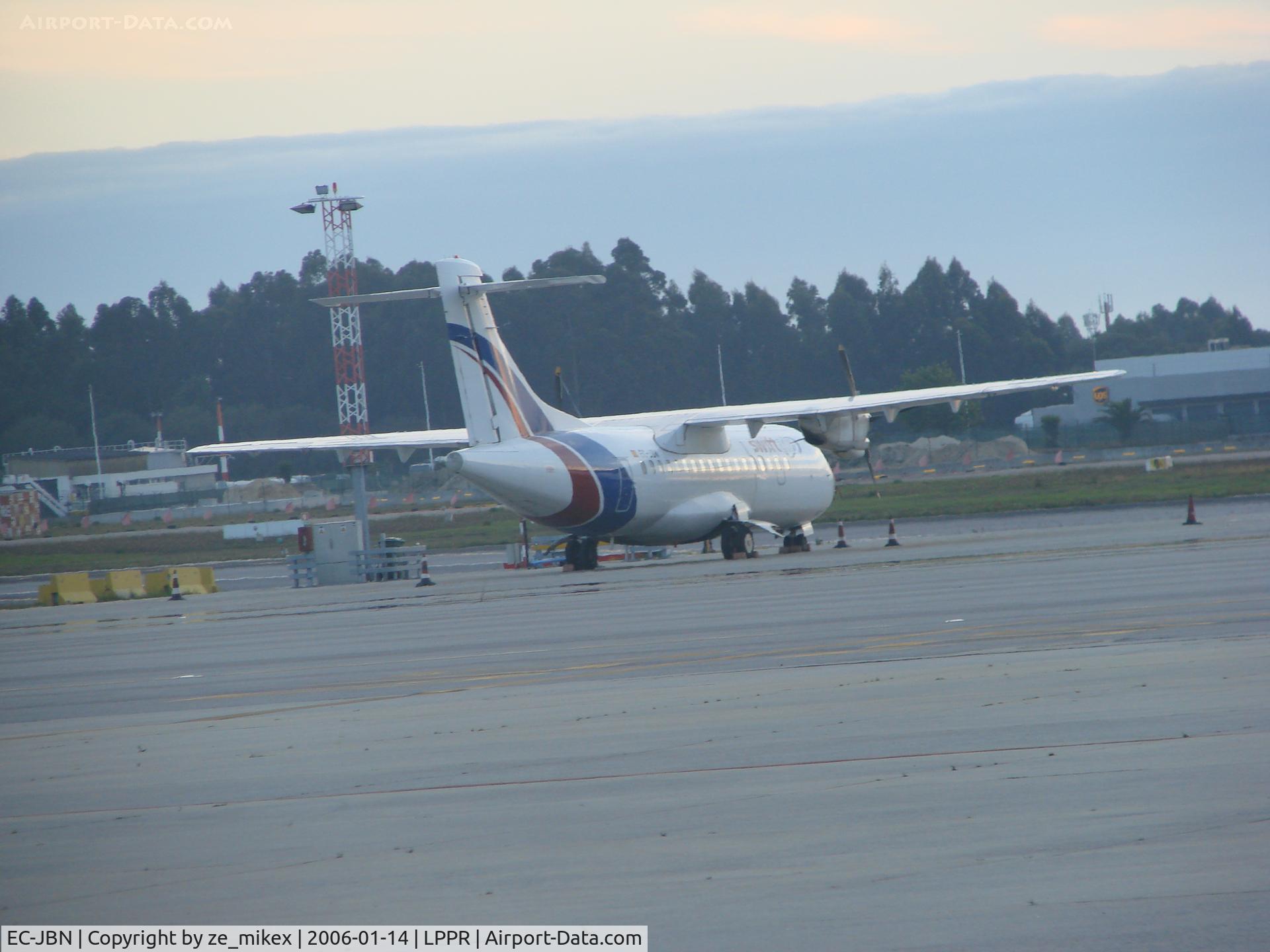 EC-JBN, 1990 ATR 42-300 C/N 218, ATR 42 at LPPR oporto airport