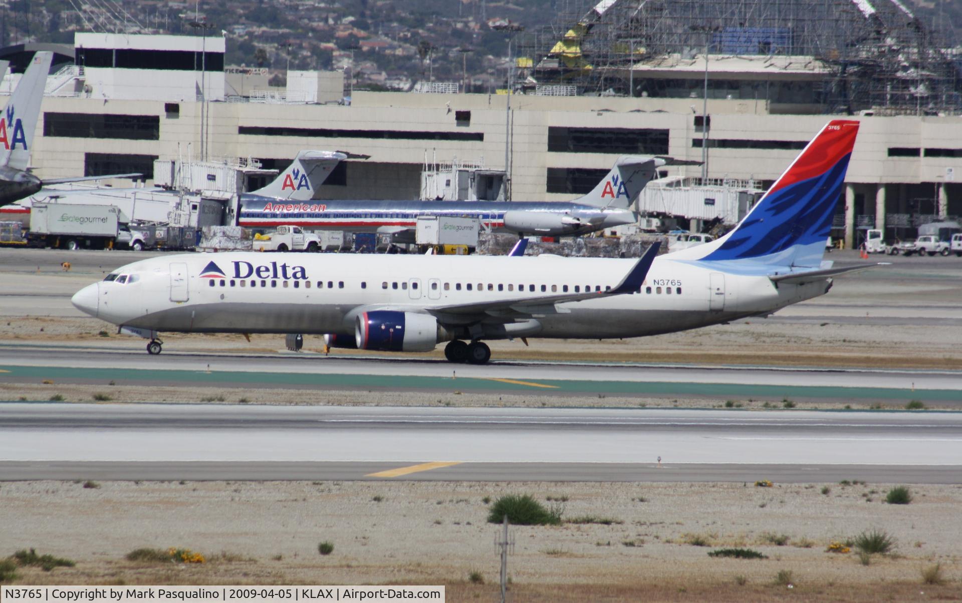 N3765, 2001 Boeing 737-832 C/N 30819, Boeing 737-800