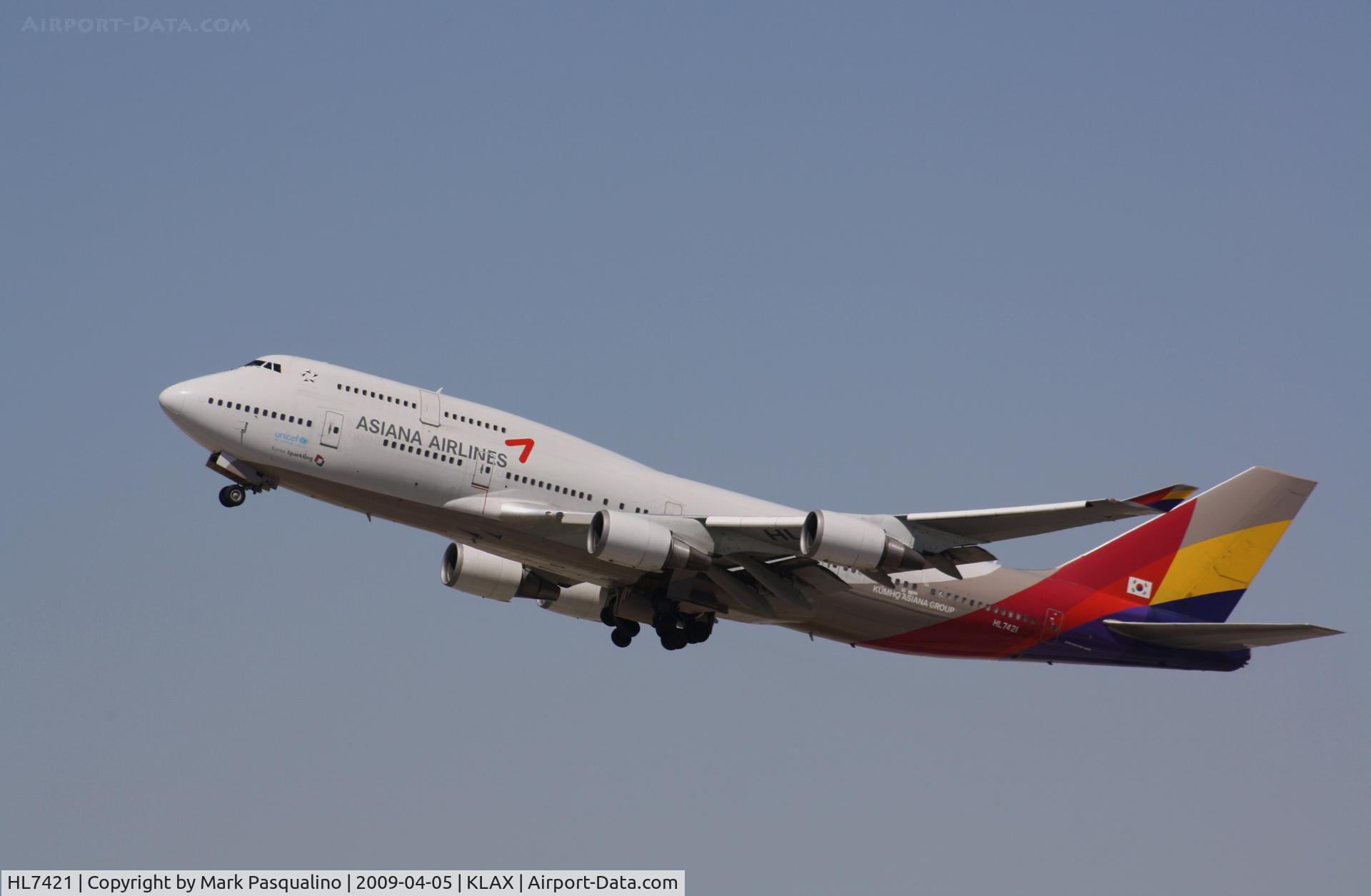 HL7421, 1996 Boeing 747-48EM C/N 25784, Boeing 747-400
