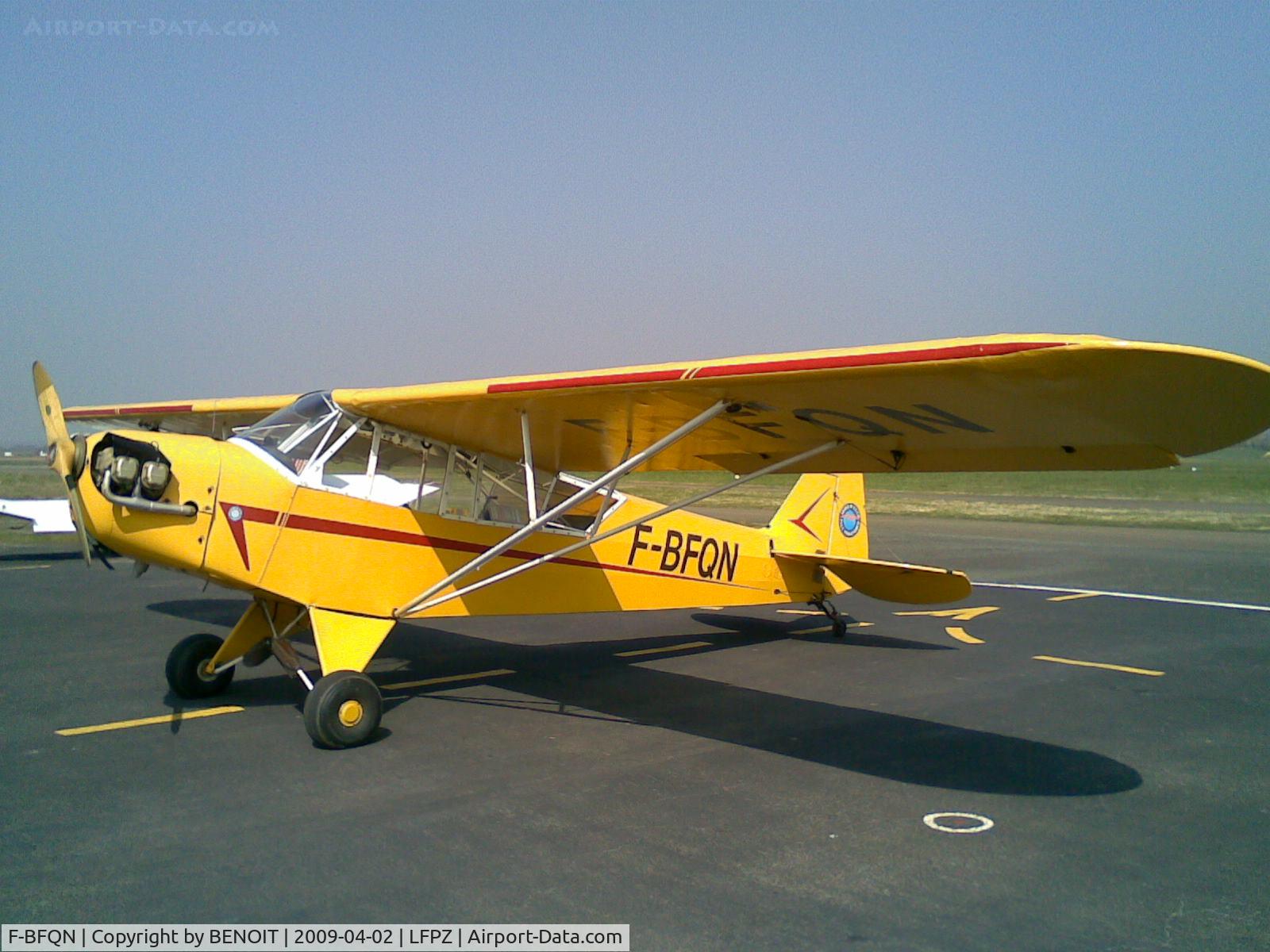 F-BFQN, Piper J3C-65 Cub Cub C/N 11725, Piper J3