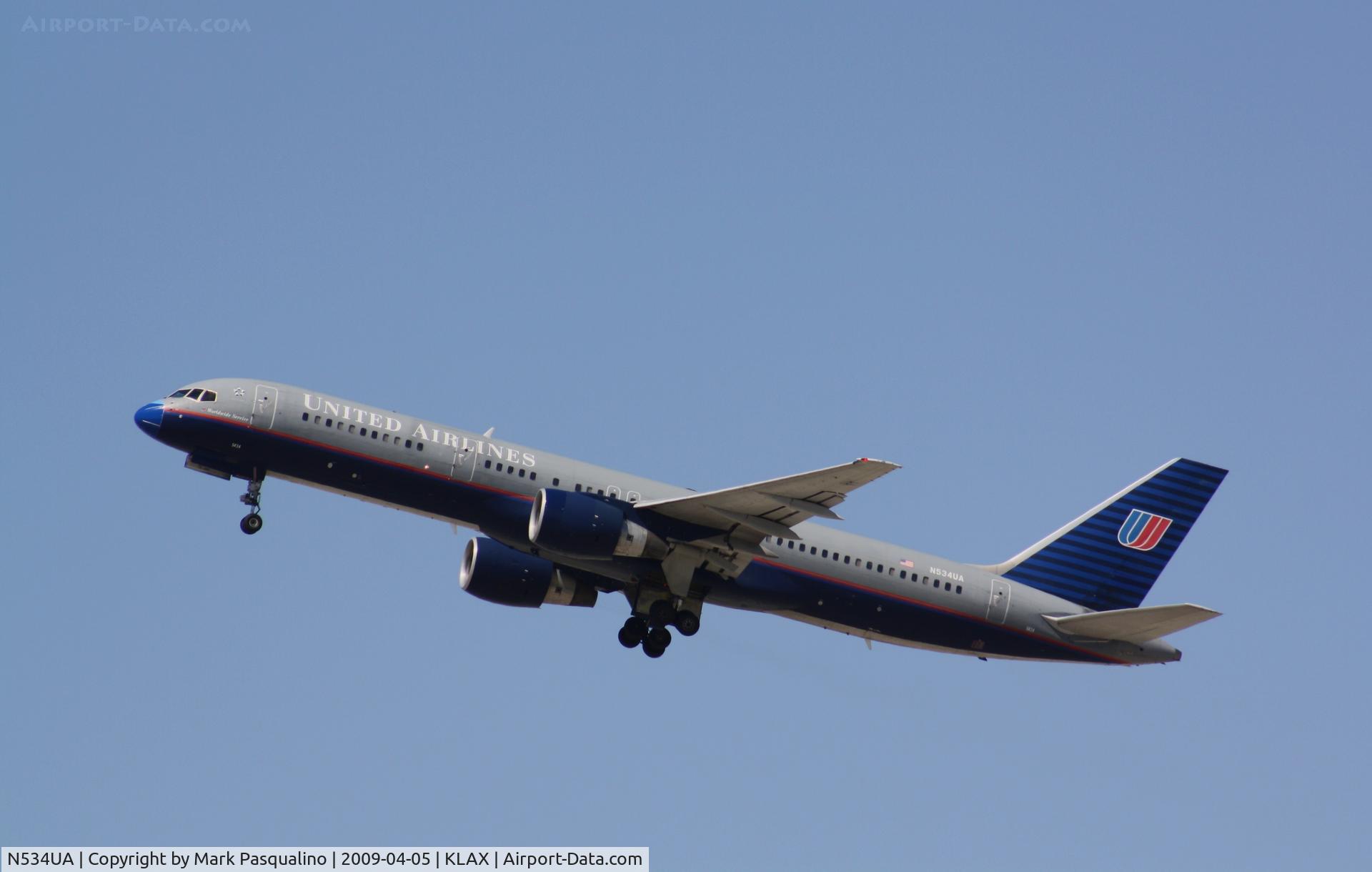 N534UA, 1991 Boeing 757-222F C/N 25129, Boeing 757-200