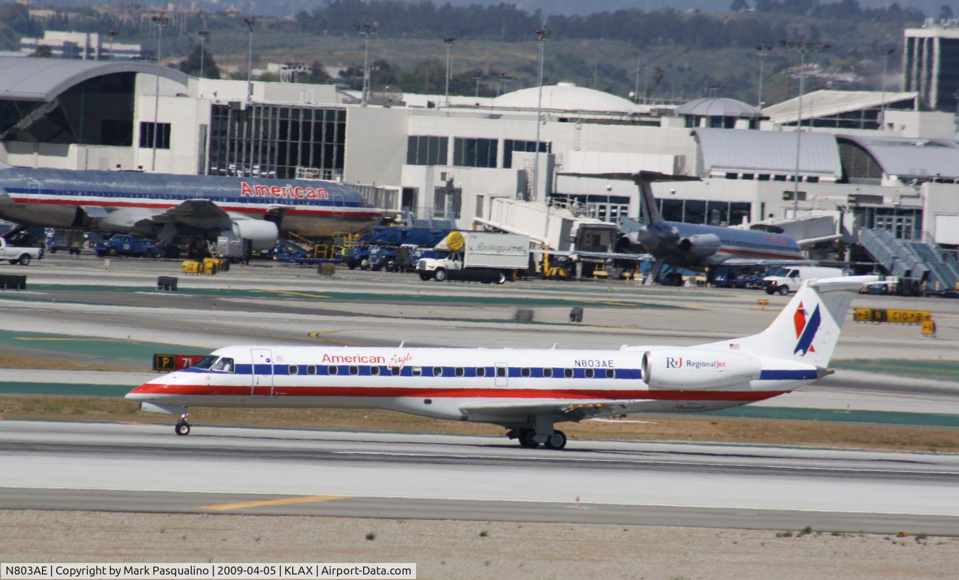 N803AE, 2001 Embraer ERJ-140LR (EMB-135KL) C/N 145483, EMB-135KL