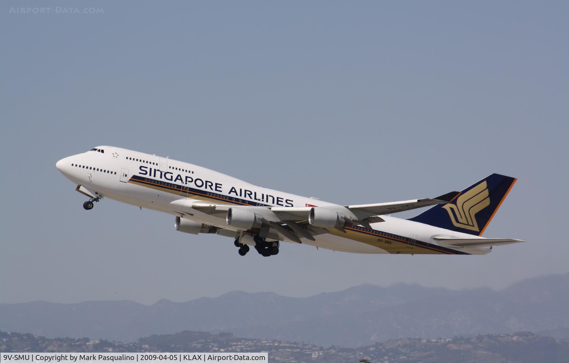 9V-SMU, 1993 Boeing 747-412 C/N 27068, Boeing 747-400
