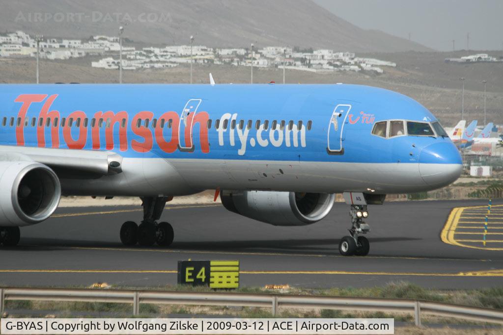 G-BYAS, 1994 Boeing 757-204 C/N 27238, visitor