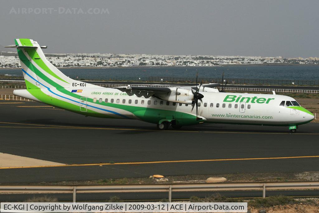 EC-KGI, 2007 ATR 72-212A C/N 752, visitor