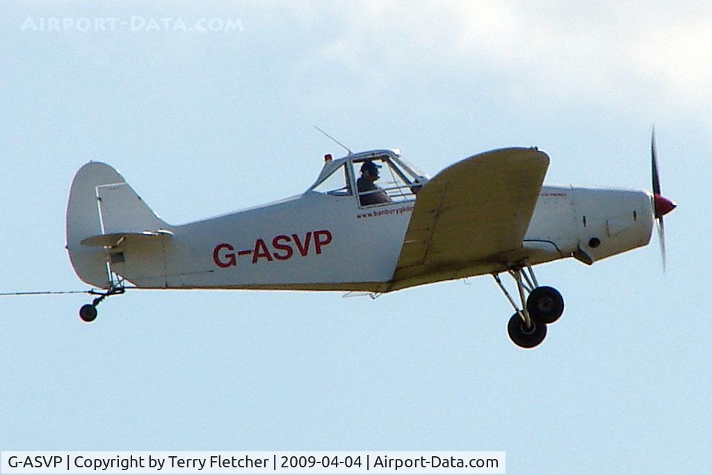 G-ASVP, 1964 Piper PA-25-235 Pawnee C/N 25-2978, Piper Pawnee at the Hinton Gliding Centre
