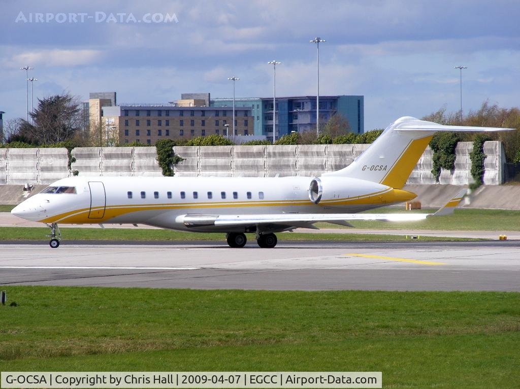 G-OCSA, 2007 Bombardier BD-700-1A11 Global 5000 C/N 9241, GLOBAL TRANS HOLDINGS