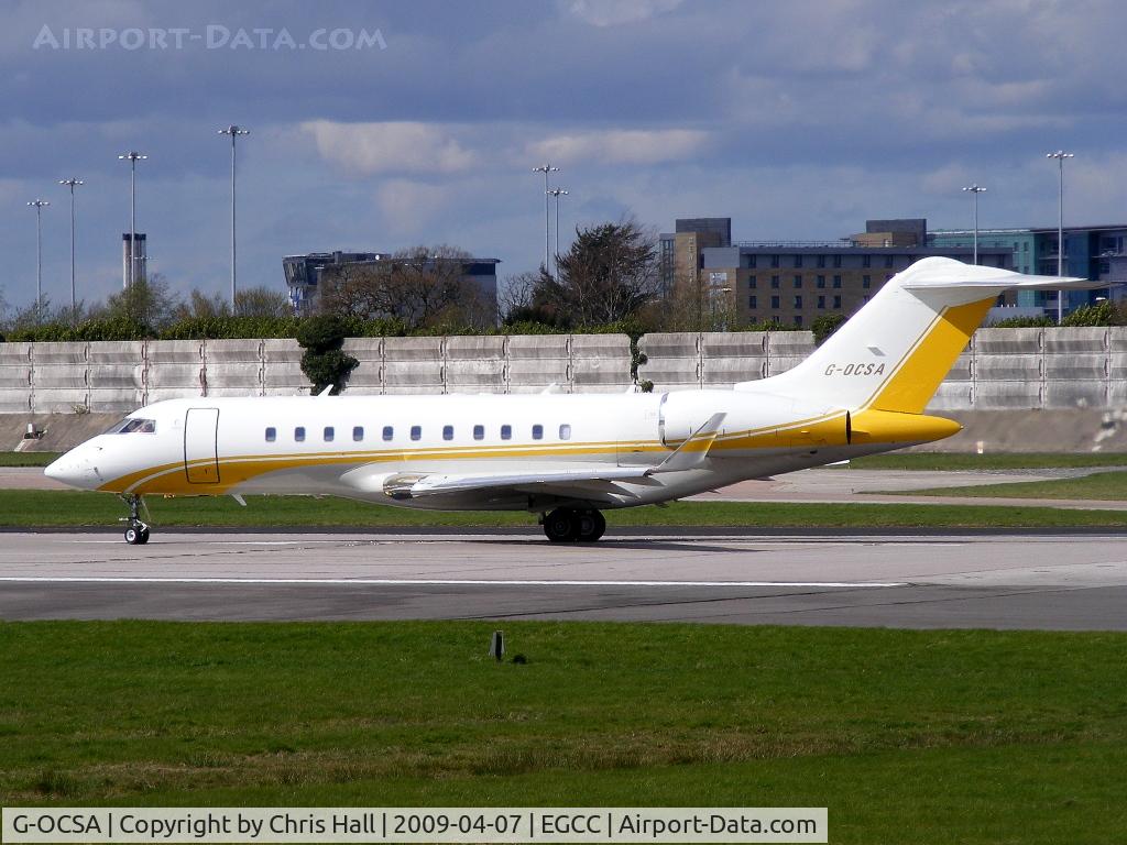 G-OCSA, 2007 Bombardier BD-700-1A11 Global 5000 C/N 9241, GLOBAL TRANS HOLDINGS