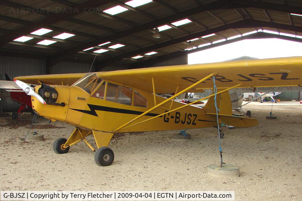 G-BJSZ, 1944 Piper L-4H Grasshopper (J3C-65D) C/N 11874, Piper Cub at Enstone North