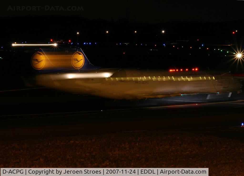 D-ACPG, 2002 Canadair CRJ-701ER (CL-600-2C10) Regional Jet C/N 10034, Moving