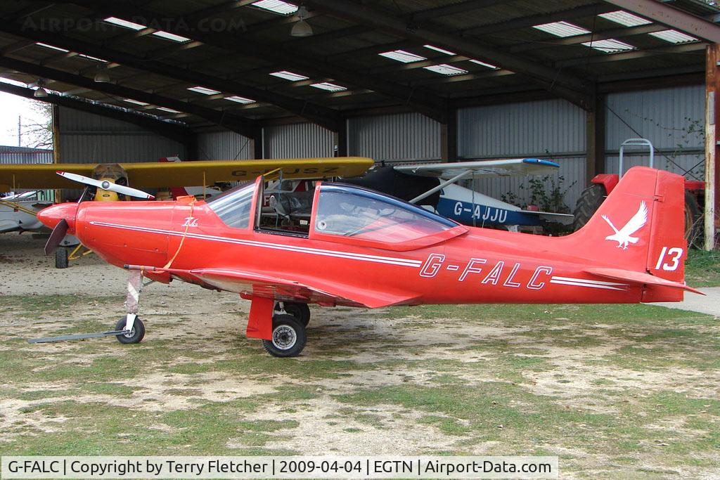 G-FALC, 1961 Aviamilano F-8L Falco Series 3 C/N 224, Falco F8L Series 3 at Enstone North