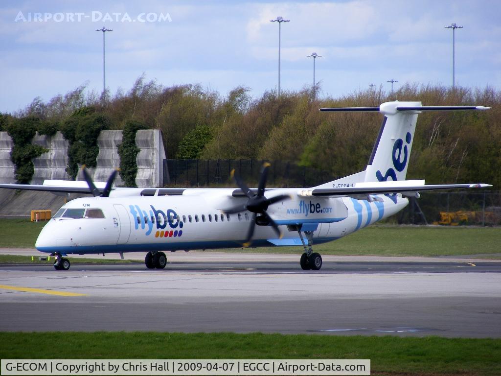 G-ECOM, 2008 De Havilland Canada DHC-8-402Q Dash 8 C/N 4233, flybe