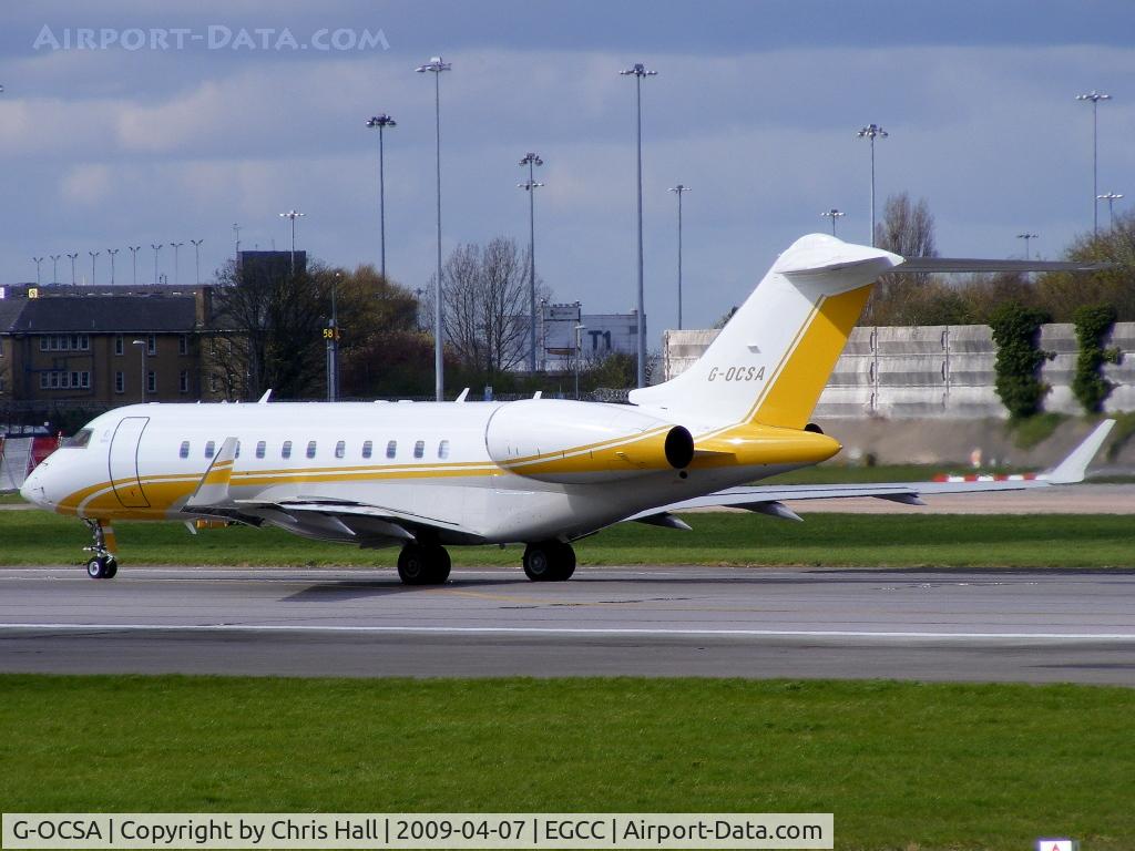 G-OCSA, 2007 Bombardier BD-700-1A11 Global 5000 C/N 9241, GLOBAL TRANS HOLDINGS