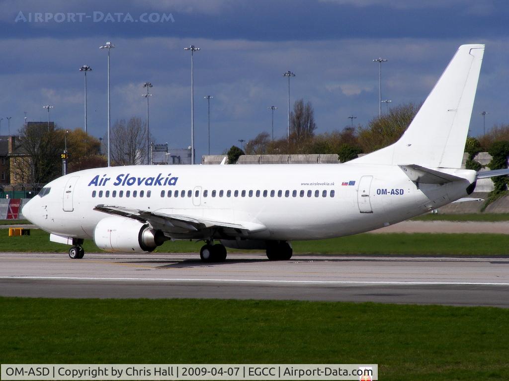 OM-ASD, 1986 Boeing 737-306 C/N 23542, Air Slovakia
