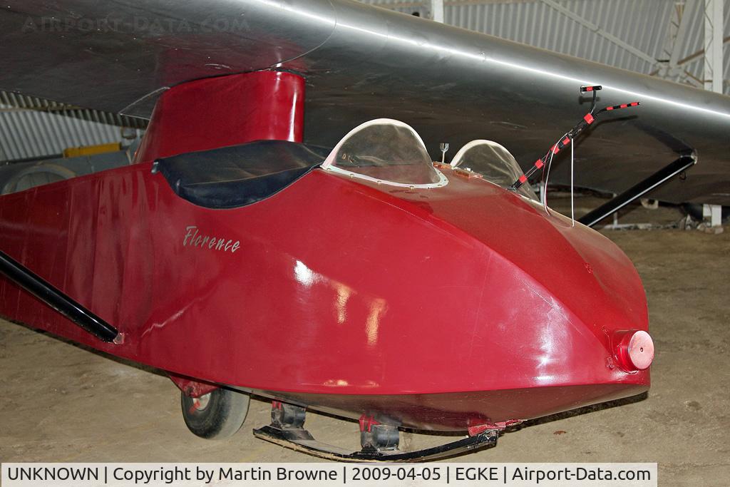 UNKNOWN, , SLINGSBY T21 close up of nose