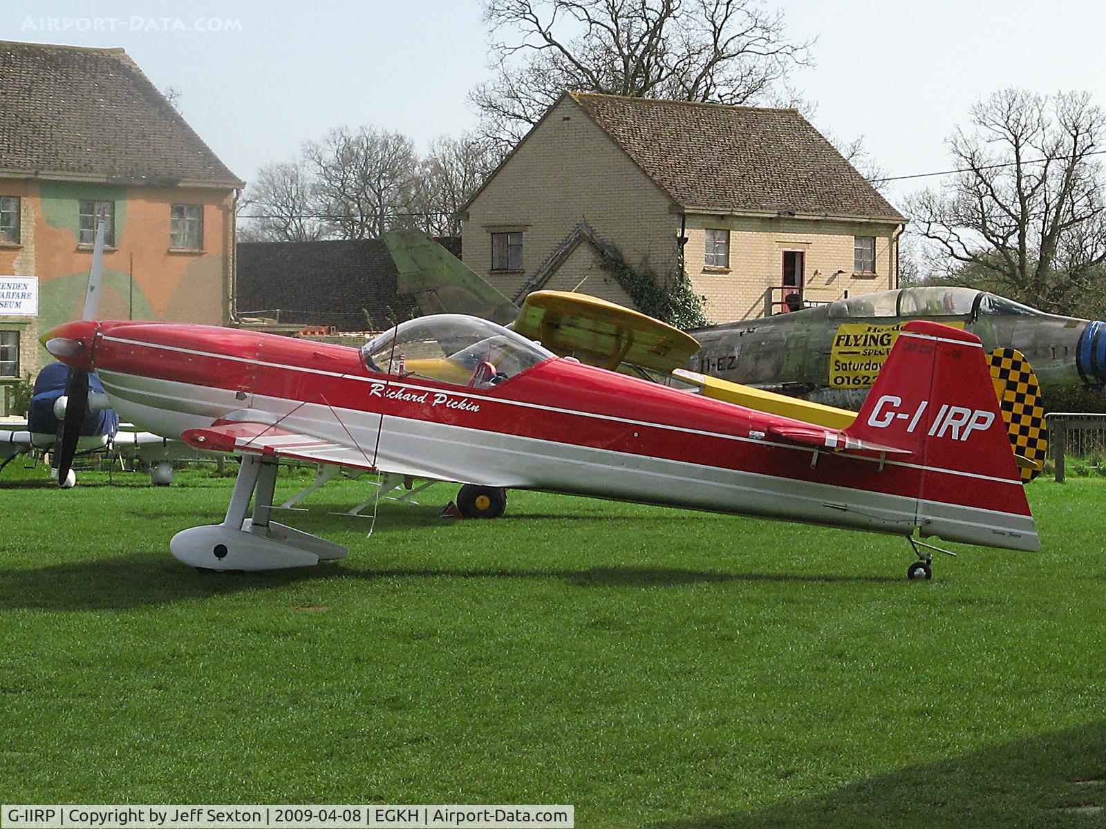 G-IIRP, 1998 Mudry CAP-232 C/N 09, Mudry Aviation Bernay Air Service CAP 232 parked at EGKH