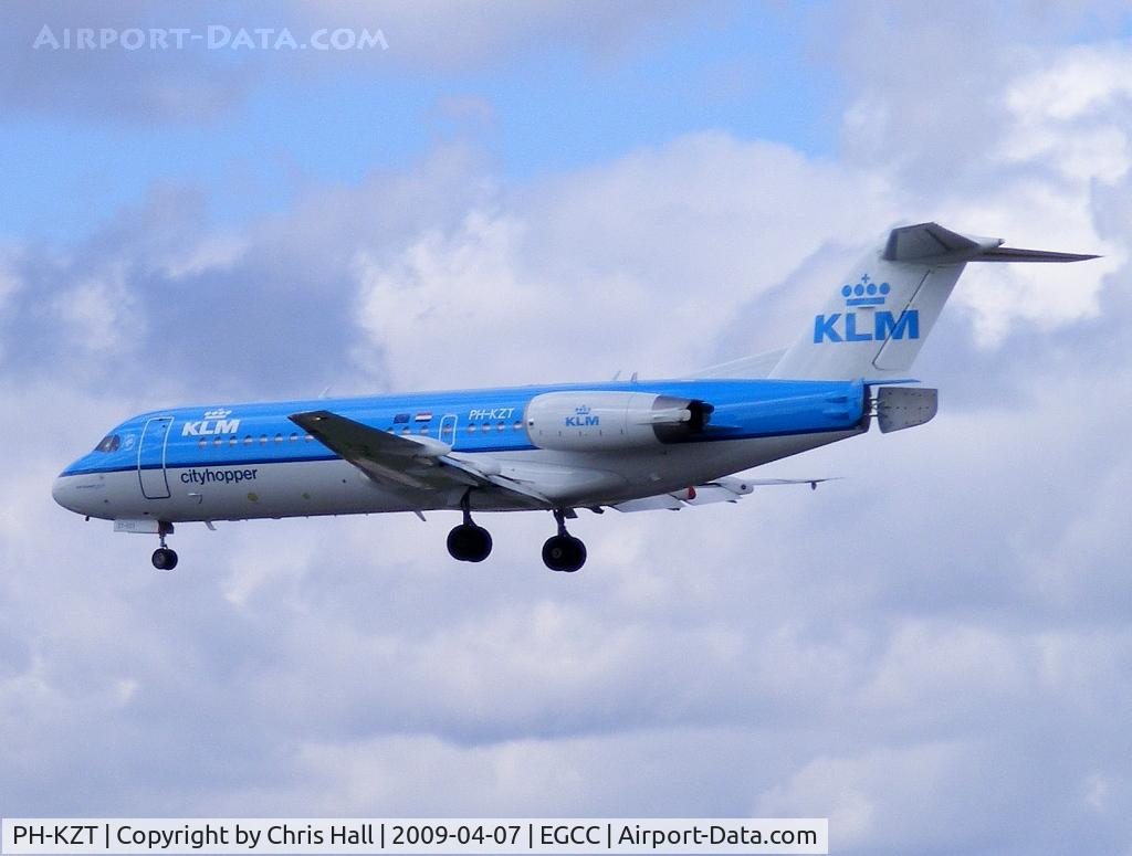 PH-KZT, 1995 Fokker 70 (F-28-0070) C/N 11541, KLM Cityhopper