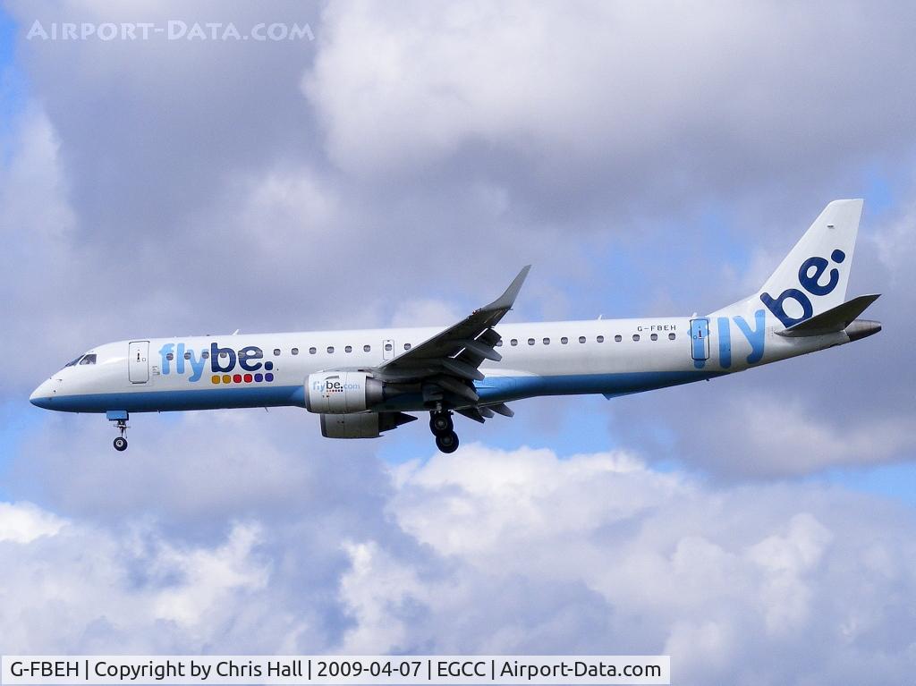G-FBEH, 2007 Embraer 195LR (ERJ-190-200LR) C/N 19000128, flybe