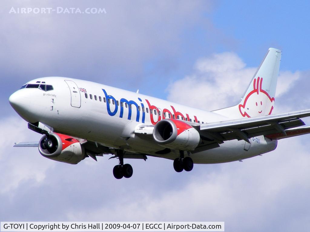 G-TOYI, 1998 Boeing 737-3Q8 C/N 28054, BMI Baby