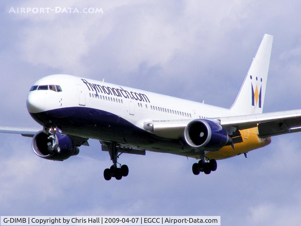 G-DIMB, 1997 Boeing 767-31K C/N 28865, Monarch