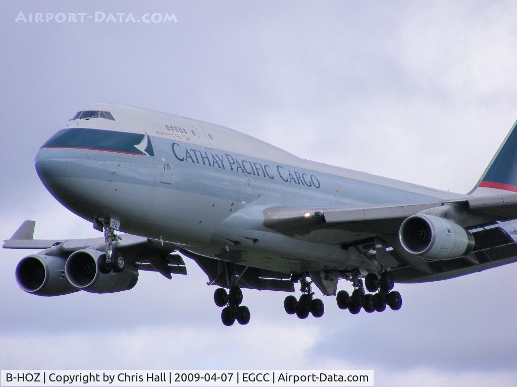 B-HOZ, 1992 Boeing 747-467/BCF C/N 25871, Cathay Pacific Cargo