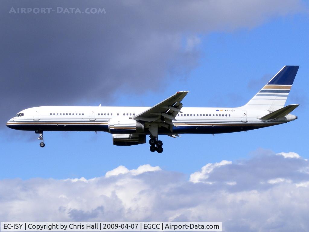 EC-ISY, 1993 Boeing 757-256 C/N 26241, Privilege Style