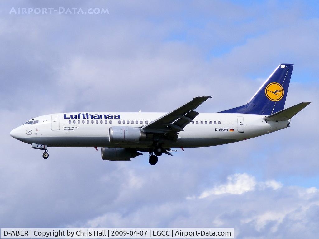 D-ABER, 1992 Boeing 737-330 C/N 26431, Lufthansa