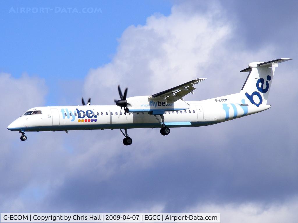 G-ECOM, 2008 De Havilland Canada DHC-8-402Q Dash 8 C/N 4233, flybe