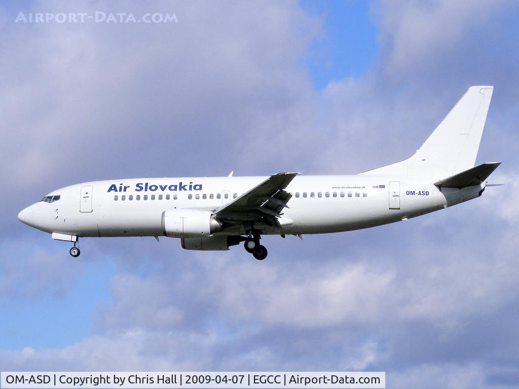OM-ASD, 1986 Boeing 737-306 C/N 23542, Air Slovakia