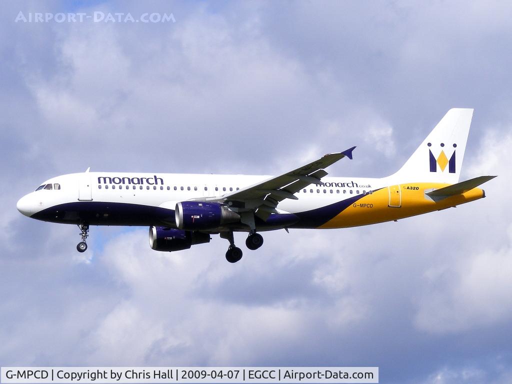 G-MPCD, 1994 Airbus A320-212 C/N 379, Monarch