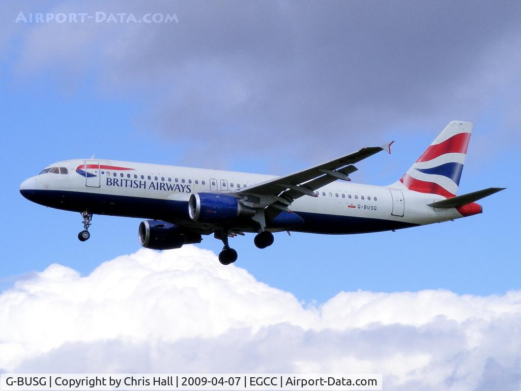 G-BUSG, 1989 Airbus A320-211 C/N 039, British Airways
